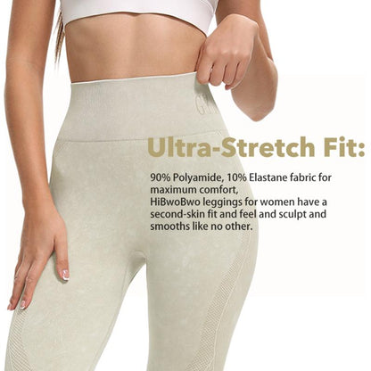 High Waist Knitted Butt-Lifting Yoga Pants